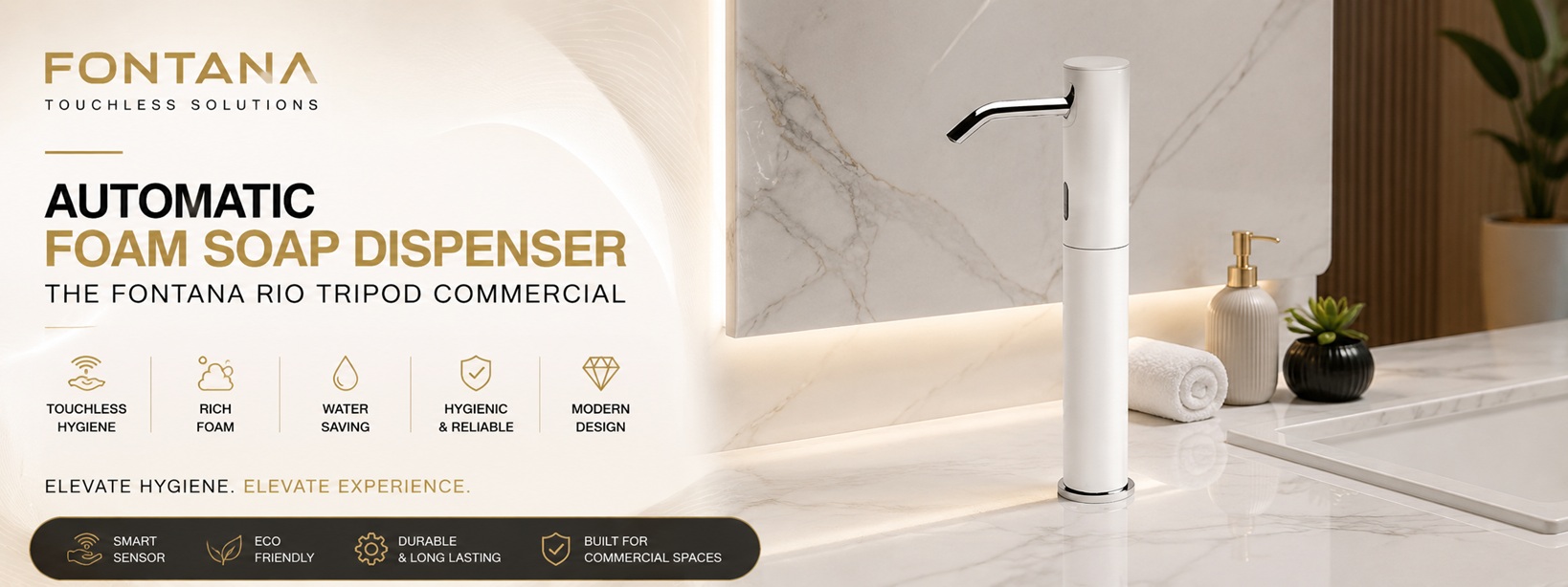 Automatic Foam Soap Dispenser Fontana Rio Tripod
